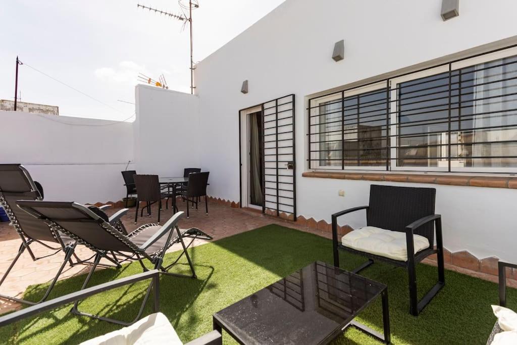 Duplex Con Terrazas En El Centro El Puerto De Santa Maria公寓 外观 照片